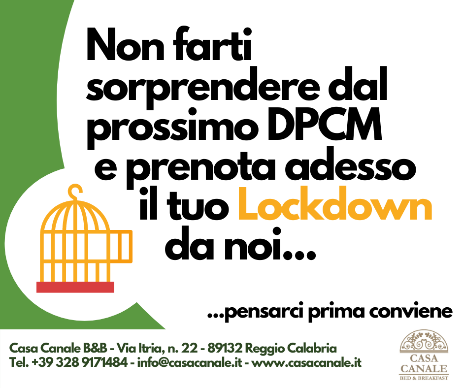 Il lockdown a Casa Canale
